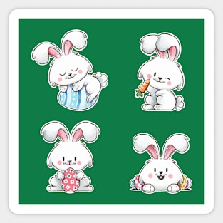 Bunny Funny Set Magnet